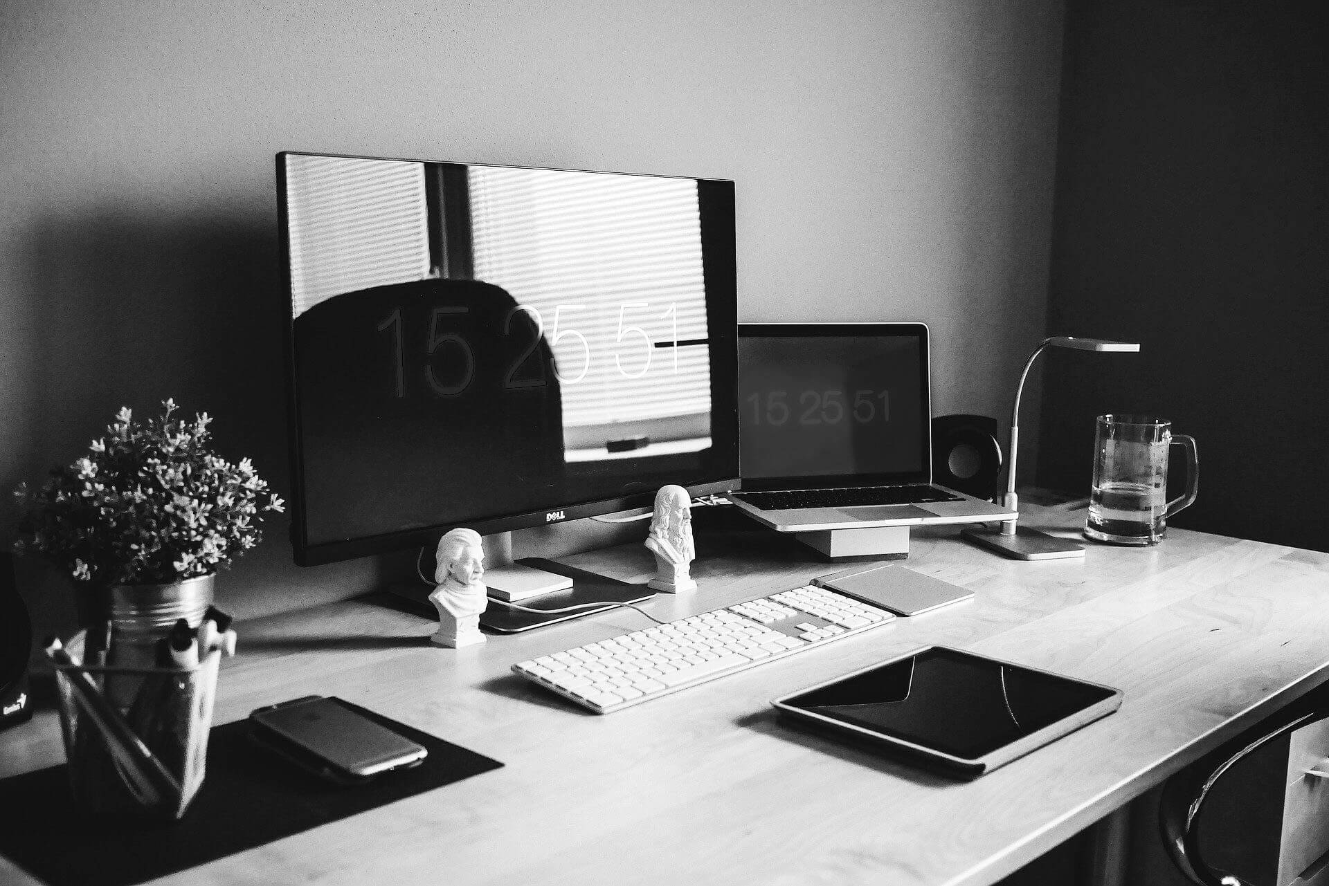 Image télétravail bureau